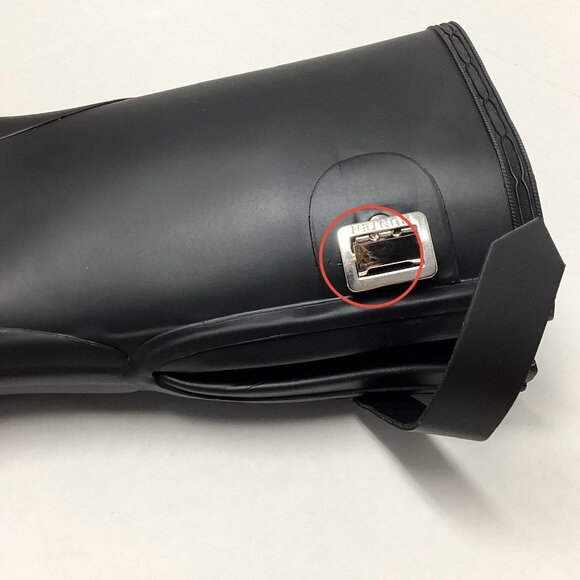 Hunter Women's Original Back Adjustable Short Boots in Size 8, WFS1013RMA-BLK(1) - Picture 11 of 12